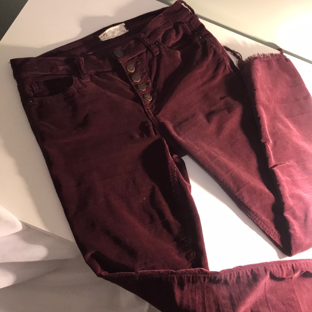 Free People Corduroy Pants